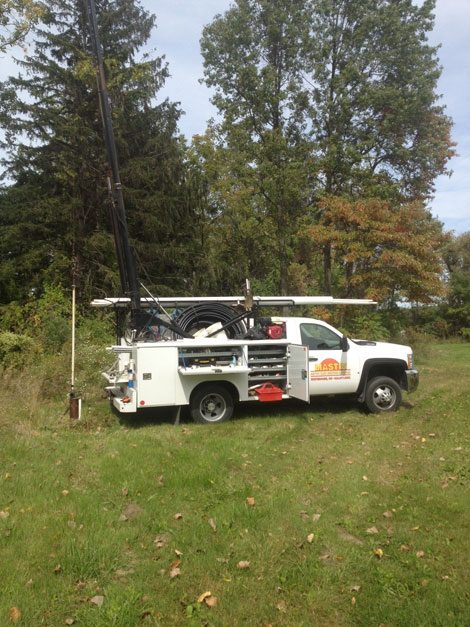 Mastin chlorinates water wells to kill harmfull bacteria and other elements in well water Well water chlorination